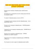 NSG 522 MIDTERM &lpar;BETTER&rpar; EXAM LATEST UPDATED