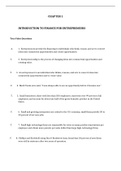 Entrepreneurial Finance&comma; Leach - Exam Preparation Test Bank &lpar;Downloadable Doc&rpar;
