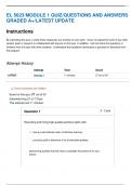 EL 5623 MODULE 1 QUIZ&sol;QUESTIONS AND ANSWERS GRADED A&plus;&sol;LATEST UPDATE
