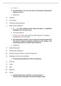 TESTBANK for Introduction to Management-Chapter 1 to 14 MCQ (Verified Answers - 2022)