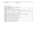 College aantekeningen-Basiskennis van het Beroep-toets 1a-leerjaar 1 2020- Compendium Geneeskunde