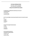 MCQs for Competitive Exams
