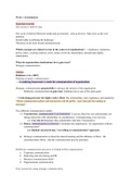 Topic Crisis of Trust Study guide 