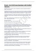 Praxis - Art 5134 Exam Questions with Verified Answers&period;