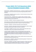 Praxis 5623&colon; PLT 5-9 Questions With Correct Detailed Answers 2024&period;