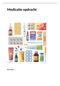 Samenvatting  medicatie &lpar;opdracht Amaris zorggroep&rpar;