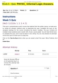 PHI103 Week 5 Quiz Informal Logic Answers&period;