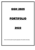 GGH 2605 PORTIFOLIO  JUNE 2022