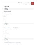      NURS 231 Patho Portage Learning Exam Reviews Graded A