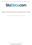 NURSINGTB.COMChapter 28: Child, Older Adult, and Intimate Partner Violence Halter: Varcarolis’ Foundations of Psychiatric Mental Health Nursing: A Clinical Approach, 8th Edition