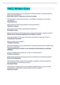 TNCC Written Exam Questions And Answers&lpar; With Complete best Solutions Rated A&rpar;