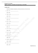 Calculation of Drug Dosages 11th Edition Ogden Test Bank all chapters 2