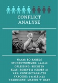 Conflictanalyse jaar 1 HBO-Rechten &lpar;cijfer&colon; 8&rpar;