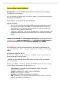 Samenvatting organisatiekunde (handboek management en organisatie) hoofdstuk 8,9,10,11,12,13 + 3MVO