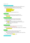 Class notes AP US History Units 1-10 FULL DETAILED NOTES
