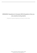 MNM2604 Questions & Answers MCQ-Questions that you can practice during exams