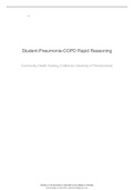Student-Pneumonia-COPD Rapid Reasoning