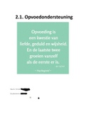 2&period;1&period; Opvoedondersteuning