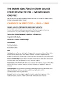  FULL IGCSE GCSE HISTORY COURSE Edexcel - AQA/  Medicine 1848 1948 THE USA Germany Development of Dictatorship