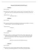 Maternal Child Health NUR 2633 Exam 1-3&comma; Final Exam & Study Guide