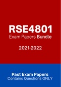 RSE4801 - Exam Questions PACK &lpar;2021-2022&rpar;