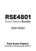 RSE4801 - Exam Questions PACK &lpar;2021-2022&rpar;