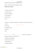 Nursing Theories and Nursing Practice 5th Edition Smith Test Bank