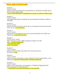 ROLE AND SCOPE EXAM