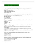 PUZC (Pre Assessment) questions with complete solution study guide