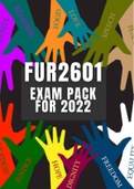 FUR2601 Exam Pack For 2022 (MQS, Past Papers Q&A and Assignments 2022)