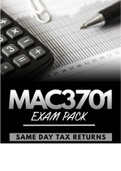 MAC3701 Exam Pack for Exam Revision! 