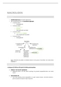 Microbiologie: Samenvatting (boek + les) hfst 4 -AB macroliden 