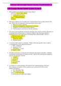 Exam (elaborations) Family OB Escape Room Study Guide Exam 3 (NU402) 100% correct