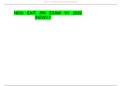 HESI EXIT RN EXAM V1 2022 &lpar;NEW&rpar;&excl;