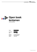 Bundel contentmarketing: open boek tentamen, take home tentamen en aantekeningen