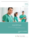 NCLEX-RN&reg; Examination NCLEX-RN&reg; Examination