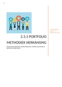 2.1.3 Methodisch werken als generalist (cijfer 7.2!)