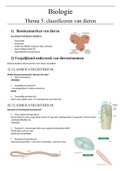 Summary Biogenie 4.2 - leerboek, ISBN: 9789045543710  Biologie CLASSIFICEREN VAN DIEREN 