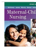 TEST BANK FOR MATERNAL-CHILD NURSING 5TH EDITION BY MCKINNEY