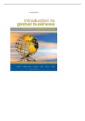 TESTBANK for Introduction to Global Business: Understanding the International Environment & Global Business Functions (Gasper et al.)