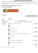 NEUROLOGICAL COMPLETE SHADOW HEALTH TRANSCRIPT 100&percnt; VERIFIED DOWNLOAD TO SCORE A&plus; 