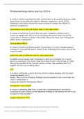 Spring  PN pharmacology online practice 2020 A&period;complete solution 100&percnt; CORRECT