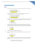 NUR2790 STUDY GUIDE EXAM 4  COMPLETE SOLUTION