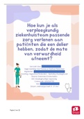 Verpleegkundige Toepassing (OVK2SVPT01)