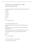 Environmental Science Toward A Sustainable Future&comma; Wright - Exam Preparation Test Bank &lpar;Downloadable Doc&rpar;