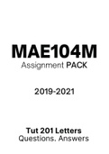 MAE104M - Combined Tut201 Letters (2019-2021)