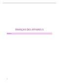Frans samenvatting en woordenlijst 