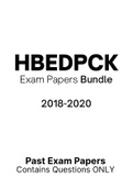 HBEDPCK - Exam Questions PACK (2018-2020)