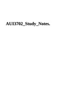 AUI3702_Study_Notes.