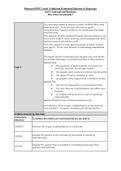 Pearson BTEC Level 3 National Extended Diploma in Business, Unit 5: International Business, Assignment 1 - Why trade internationally?